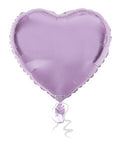 18H Lilac Metallic Heart