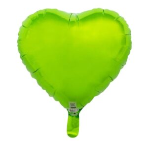 18H Lime Green Heart