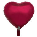 18H Burgundy Heart