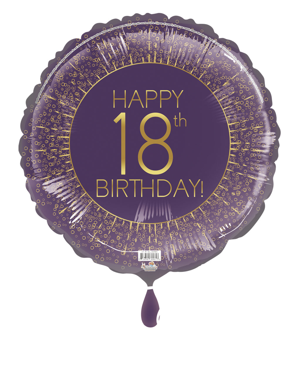 18C 18th Birthday Glittering Blast