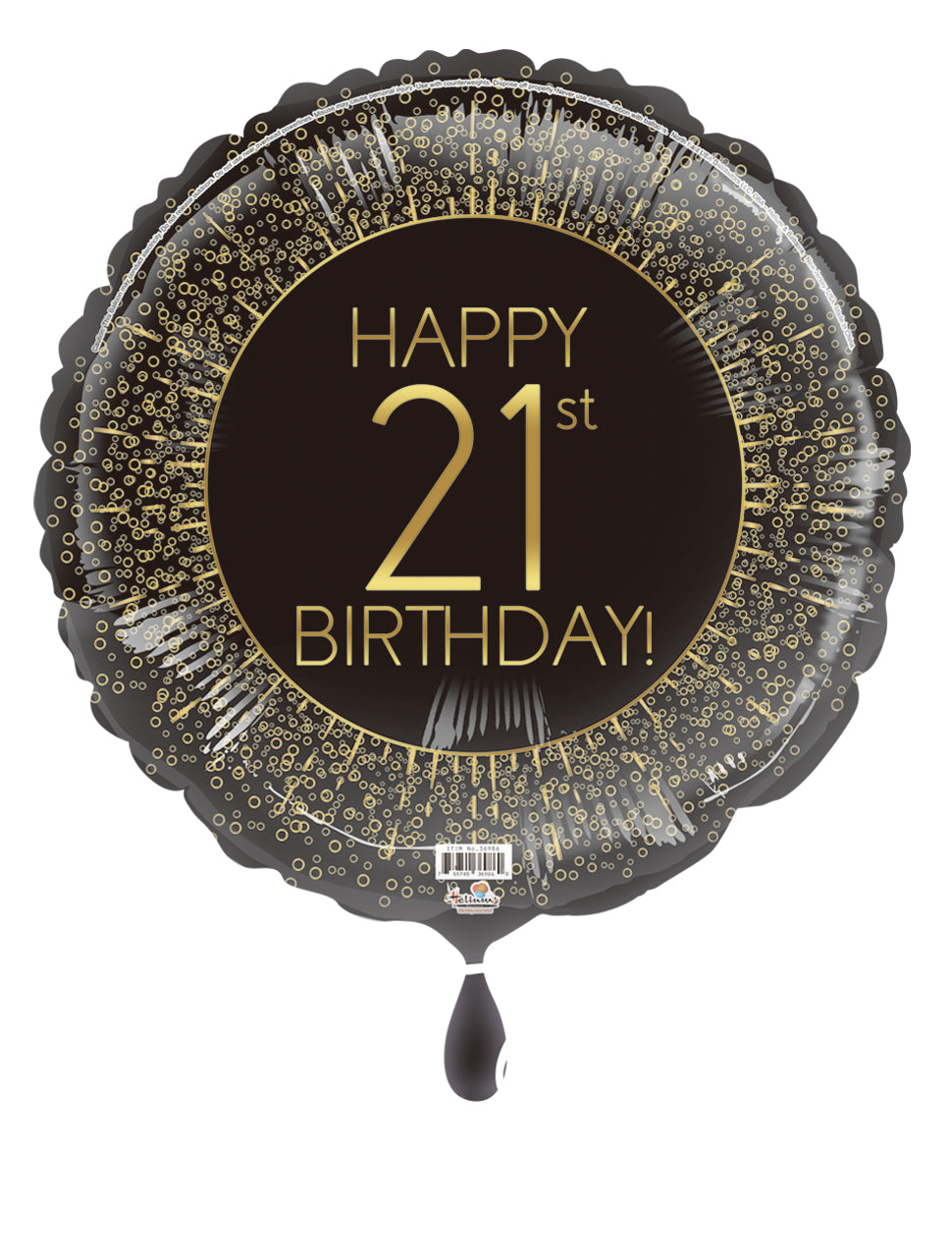 18C 21st Birthday Glittering Blast