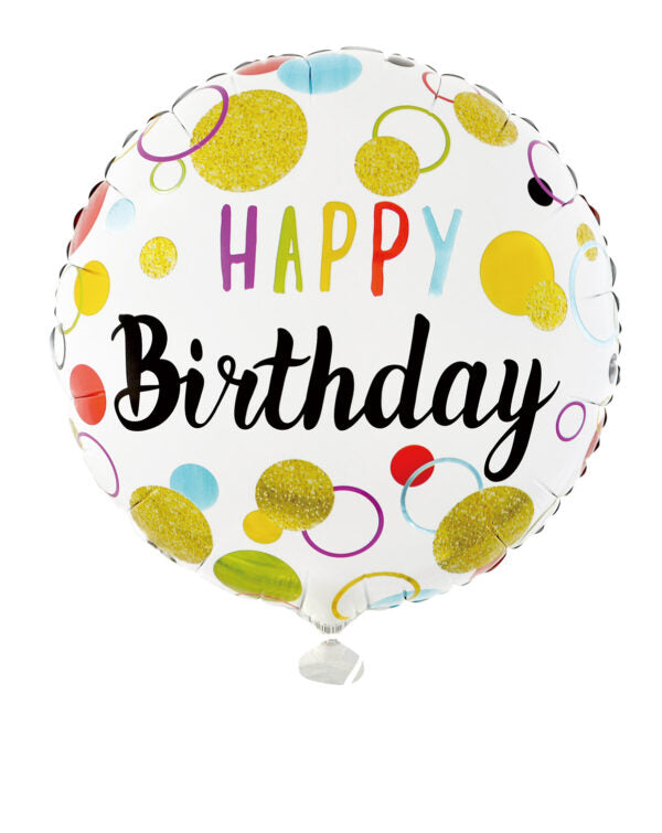 18C Happy Birthday Ornaments