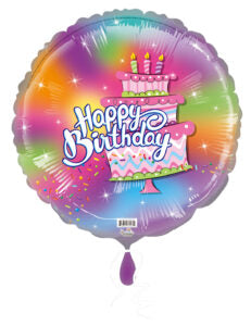 18C Happy Birthday Cake