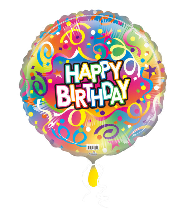 18C Happy Birthday Stars Confetti
