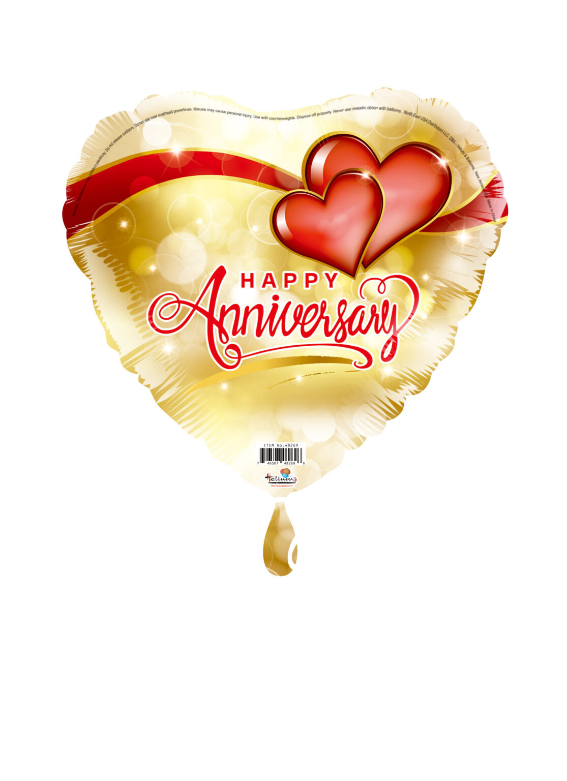18H Happy Anniversary Couple Hearts