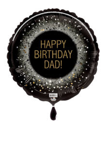 18C Happy Birthday Dad Glitters