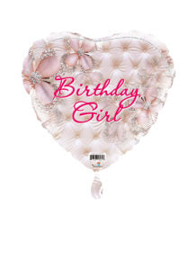 18H Happy Birthday Girl Flowers Jewels