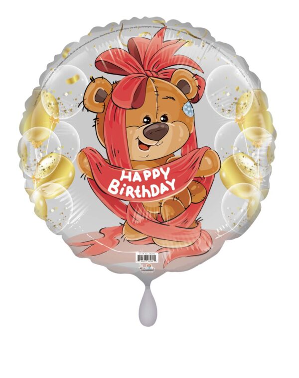18C Happy Birthday Teddy Bear