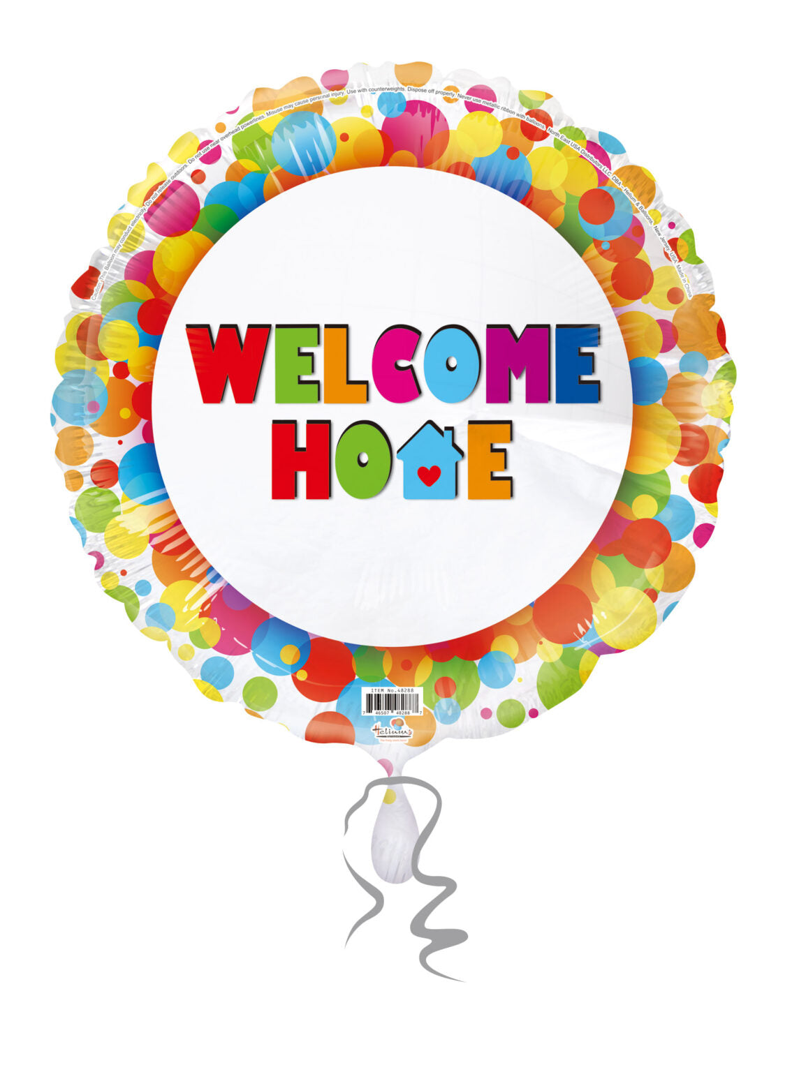 18C Welcome Home Colorful Dots
