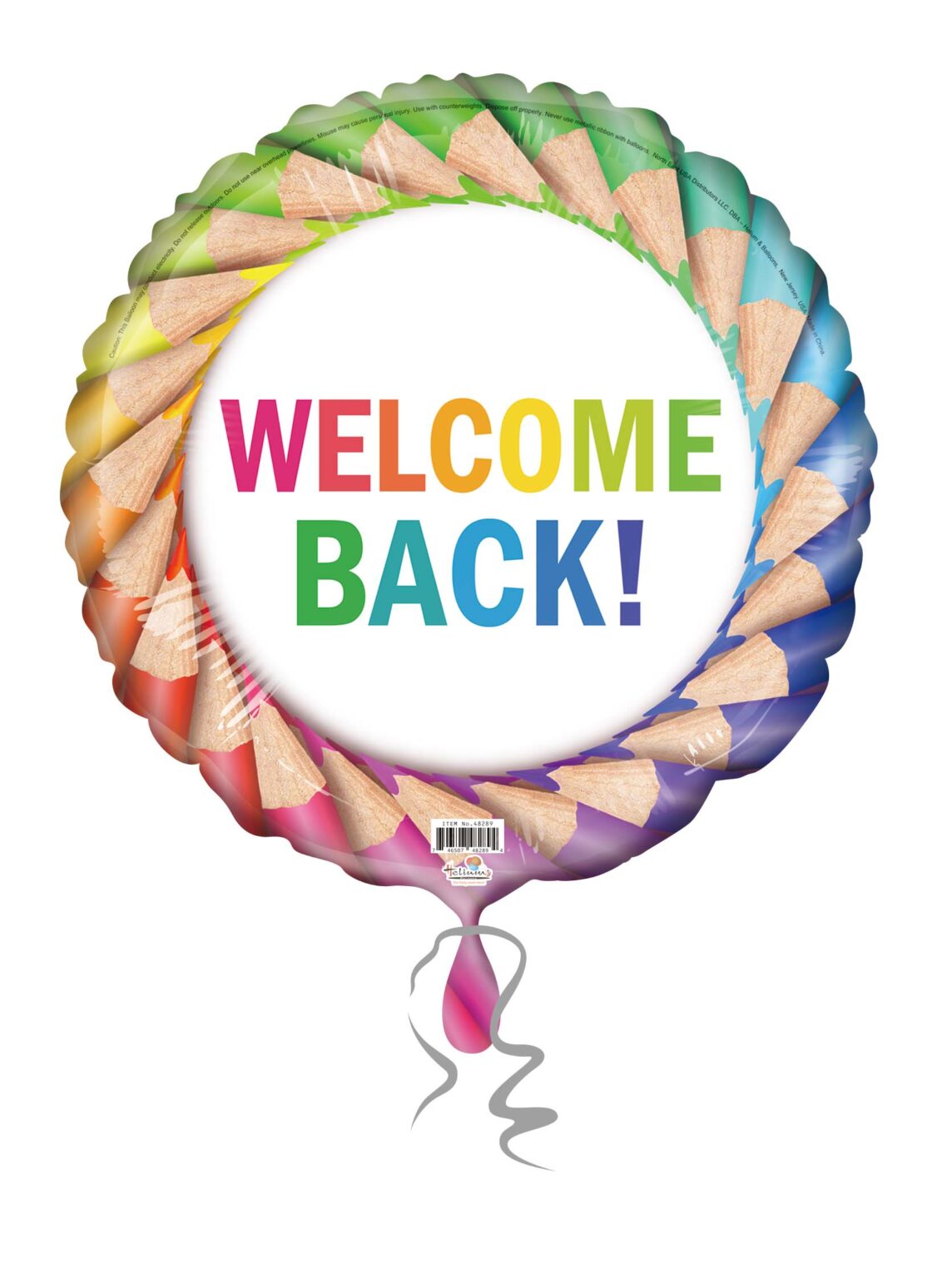 18C Welcome Back Colorful Pencils