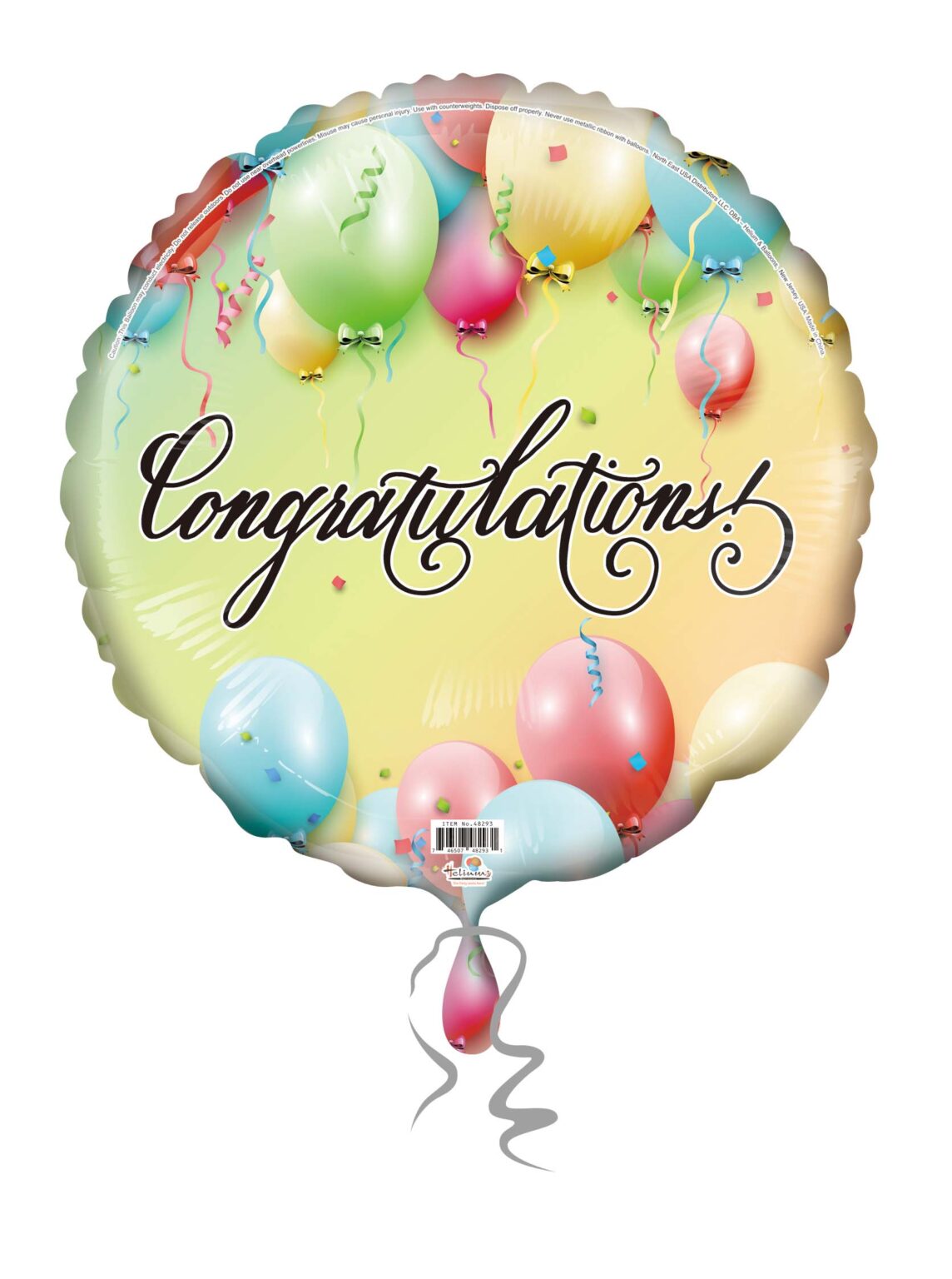 18C Congratulations! Balloons