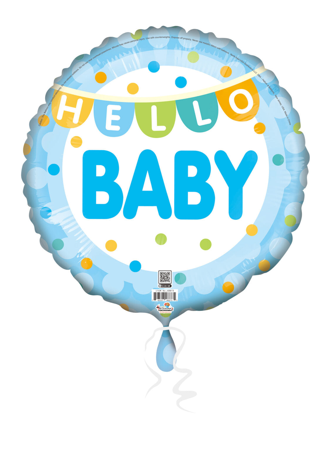 18C Hello Baby Boy Blue