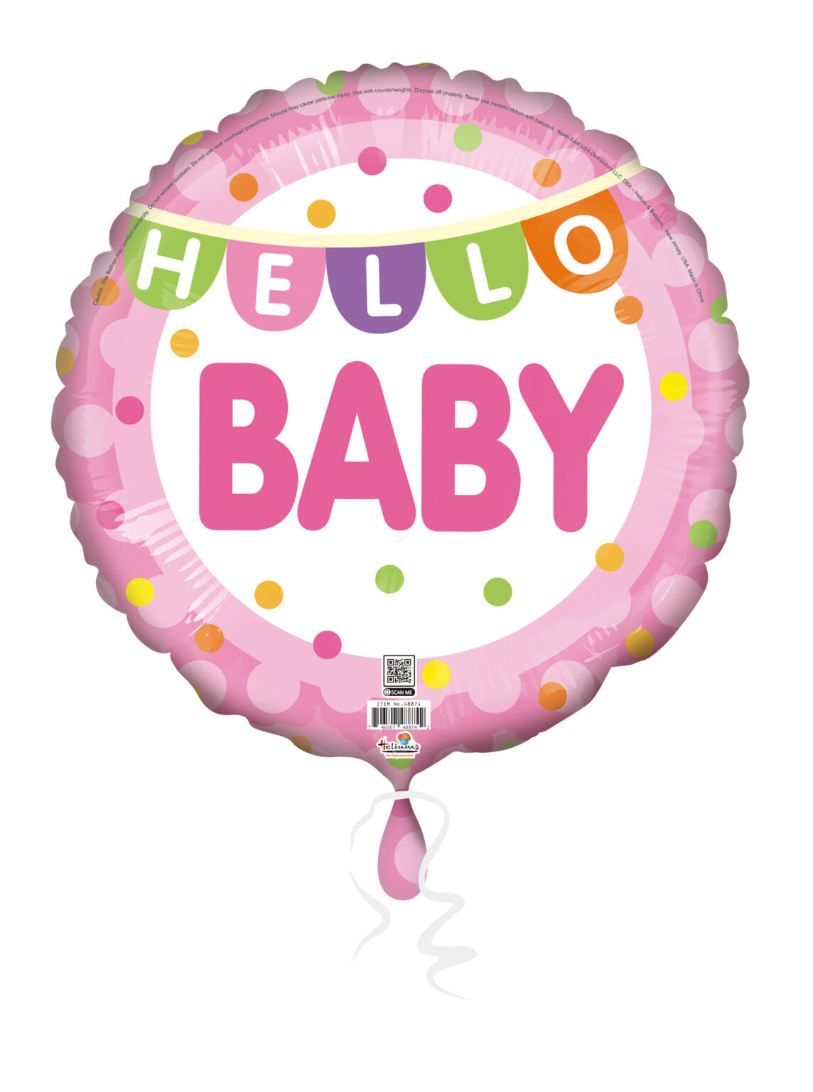 18C Hello Baby Girl Pink