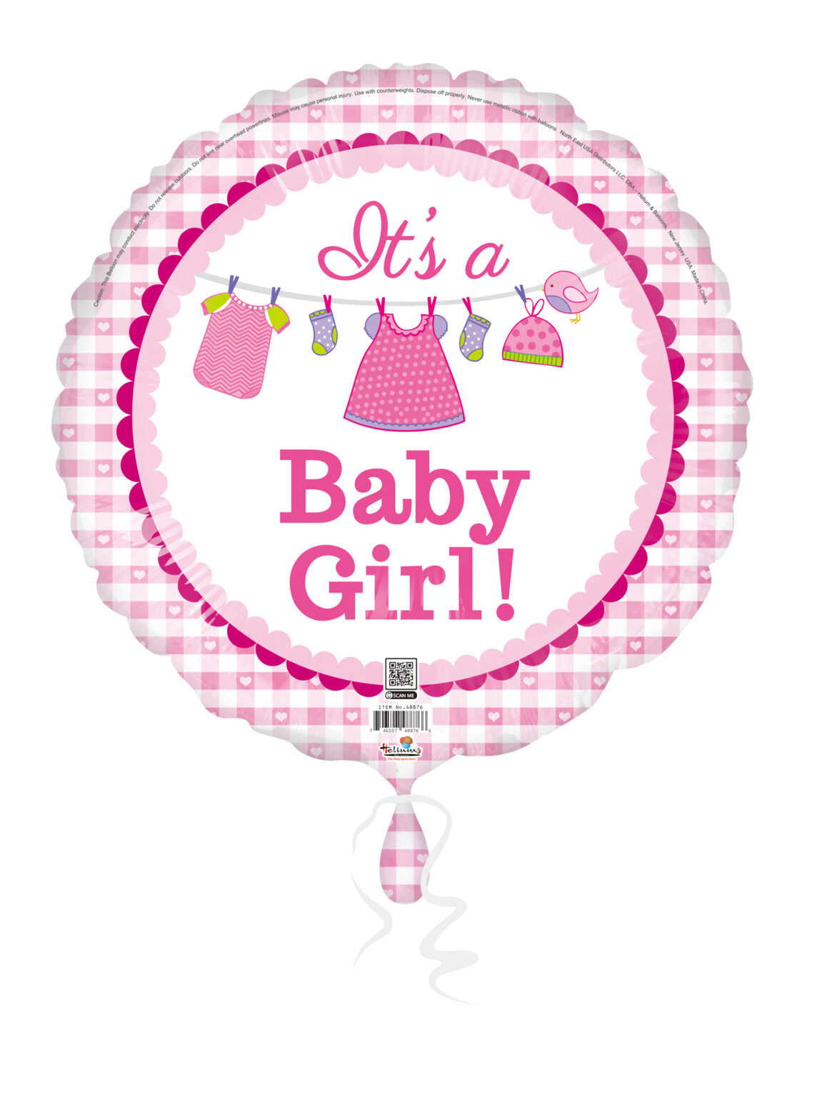 18C It's A Baby Girl Baby Pink Clothes