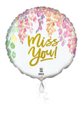 18C Miss You Colorful Hanging Leaves