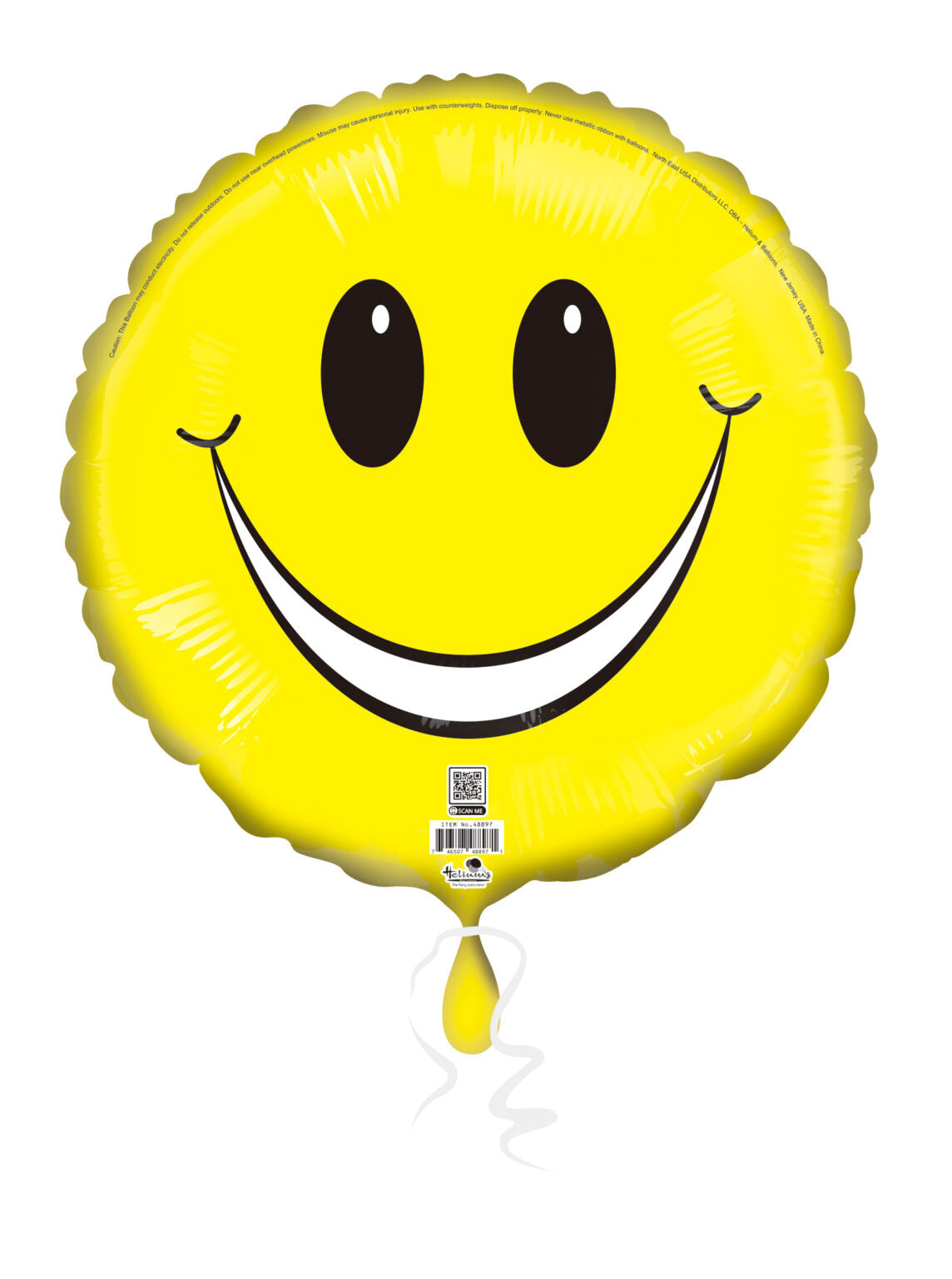 18C Yellow Smiley Face