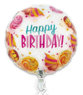 18C Happy Birthday Ice-cream Cones & Cupcakes