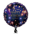 18C Happy Birthday To You Musical Note